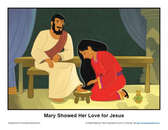 Mary Showed Her Love for Jesus